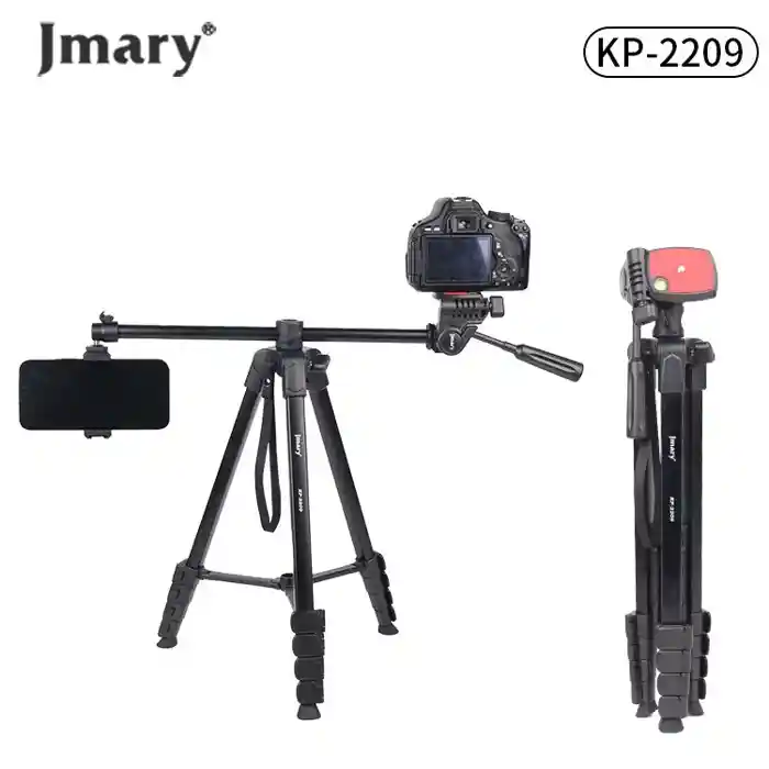Jmary KP-2209 Multifunctional Tripod Horizontal Axis 360...